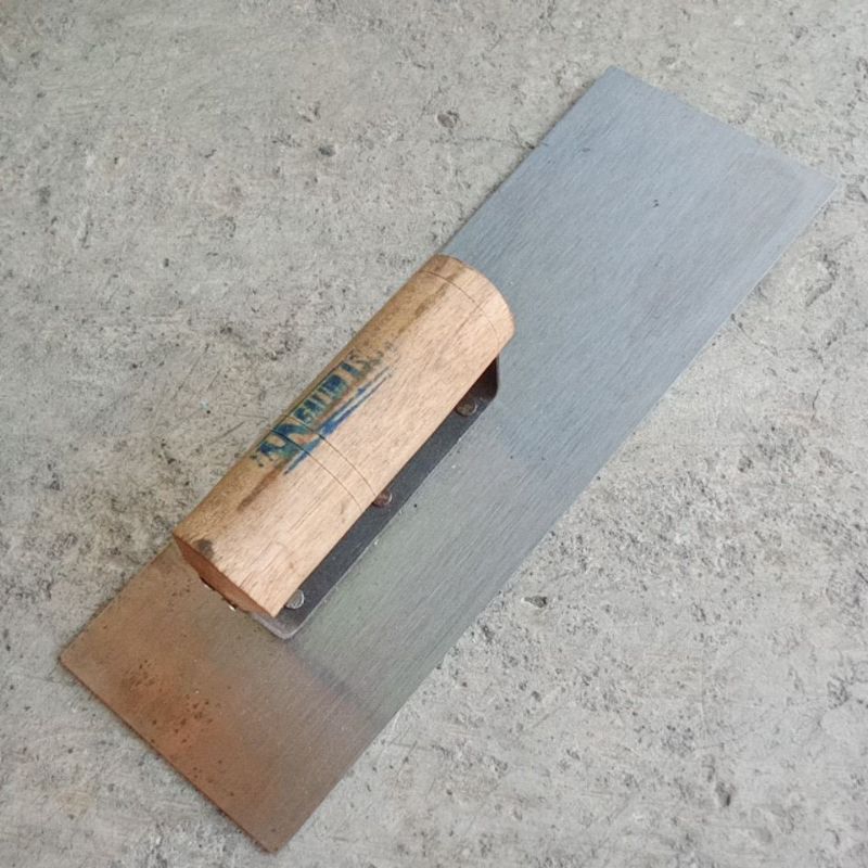 Raskam Roskam Galur Asli Acian Baja Trowel Semen