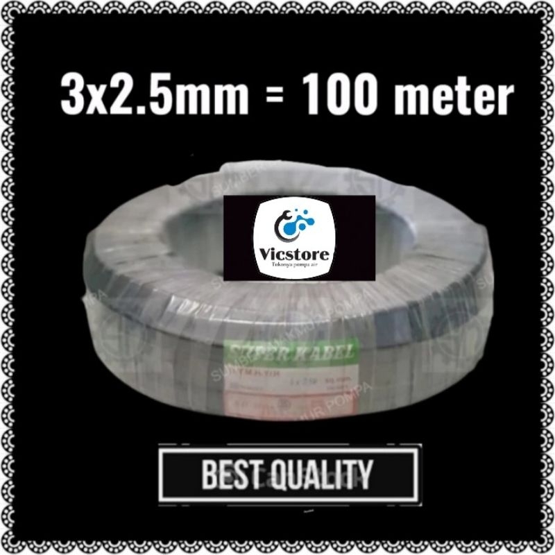 Kabel pompa satelit 2hp 1phase firman 16 kubik submersible 4dfp16/6