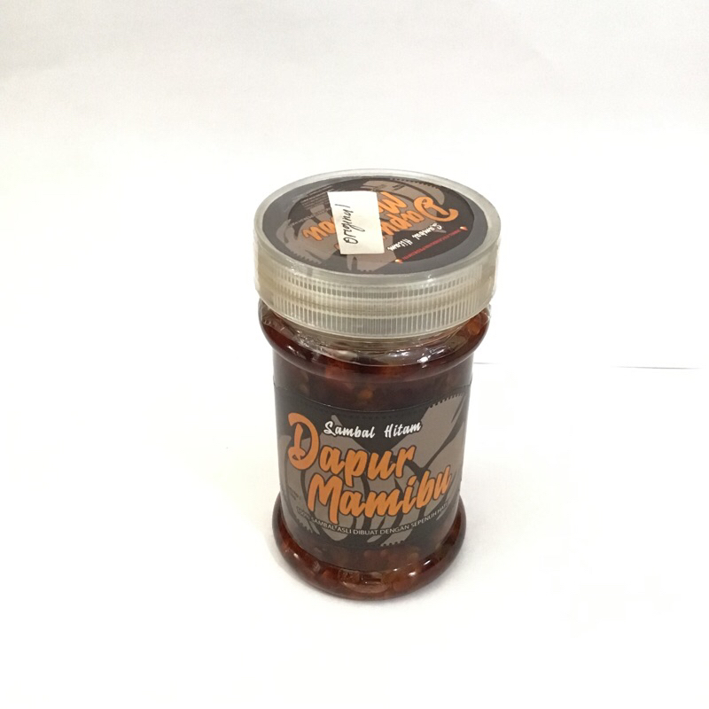 

Sambal Hitam (Original) Dapur Mamibu