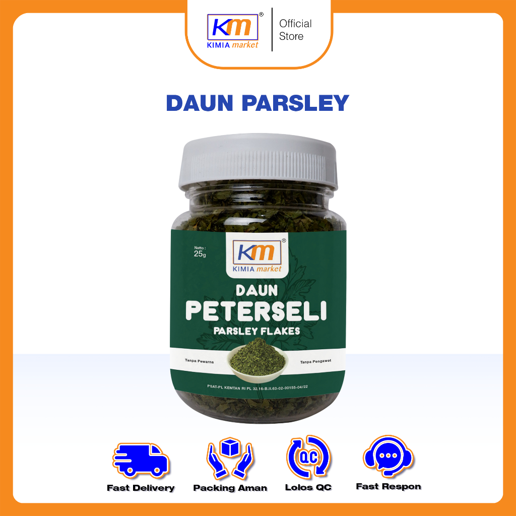 

Parsley Kering 25 GR / Dry Parsley / Peterseli / Parsley