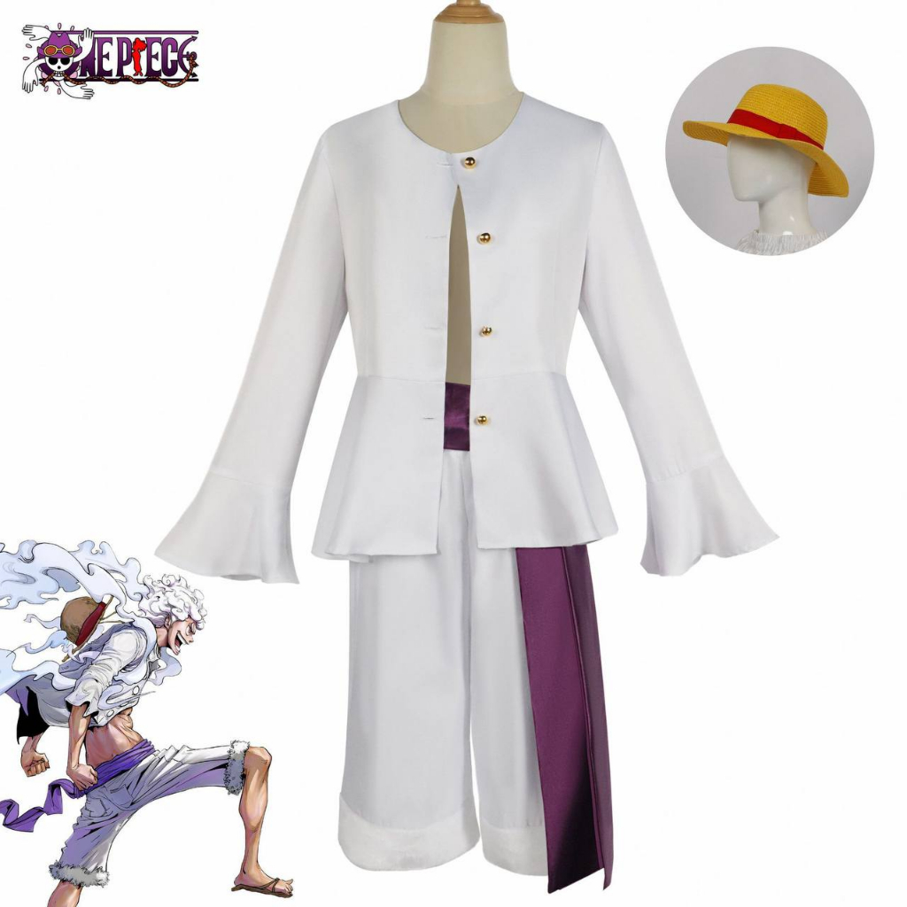 MIUMIU - COSTUME COSPLAY LUFFY - ANIME ONE PIECE LUFFY - BRAND BEI SHUI