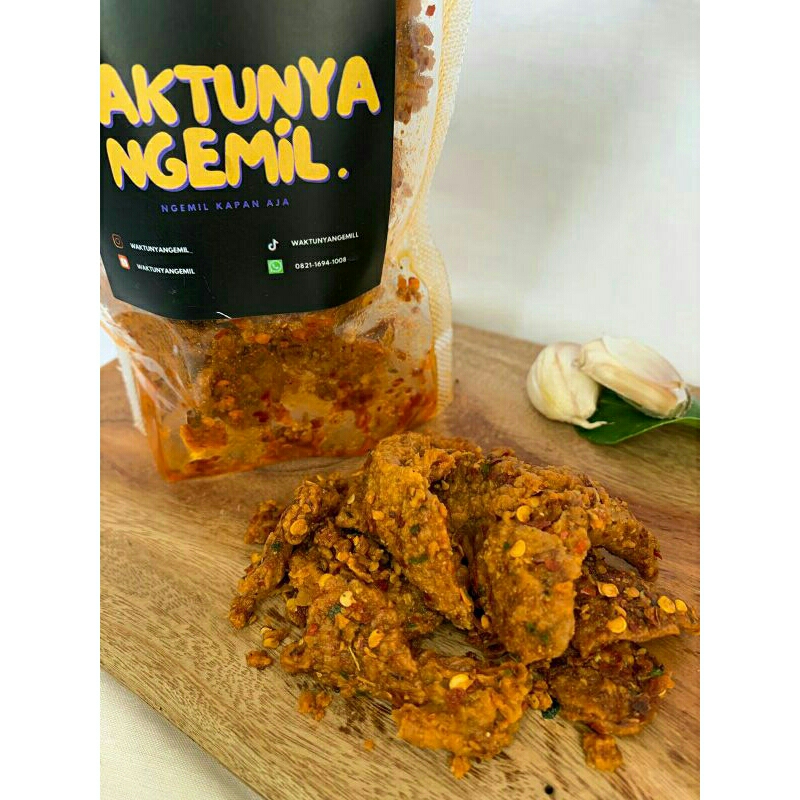 

Kulit Crispy Renyah Pedas