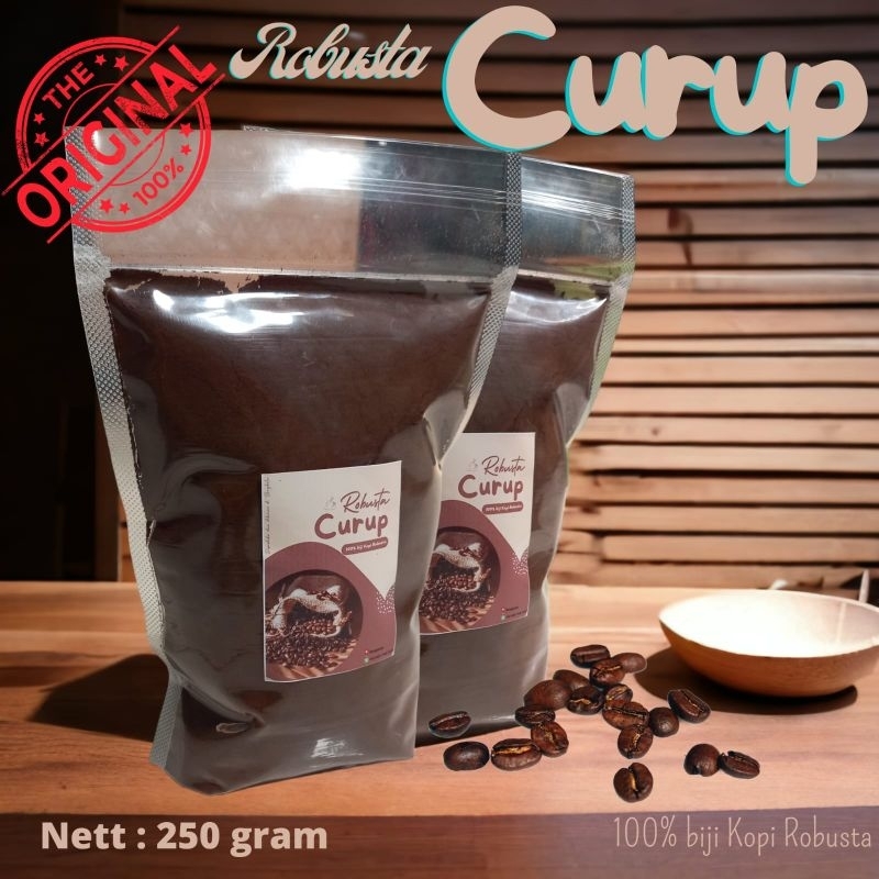 

kopi curup bengkulu sumatera kopi asli curup kemasan 250 gram