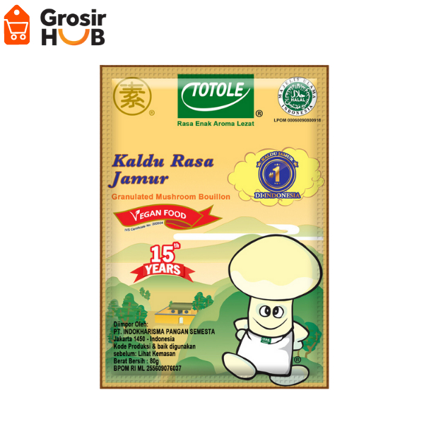 

Kaldu jamur totole 80gr