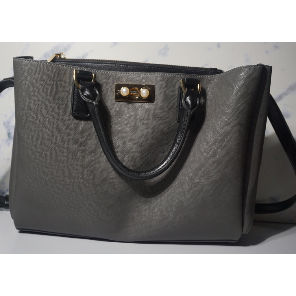 Preloved Secondhand Tas Les Catino Haziel Satchel L