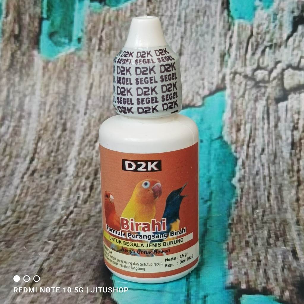 Birahi D2k Obat Burung Sakit Kurang Birahi Meningkatkan Produktifitas Pejantan Dan Betina