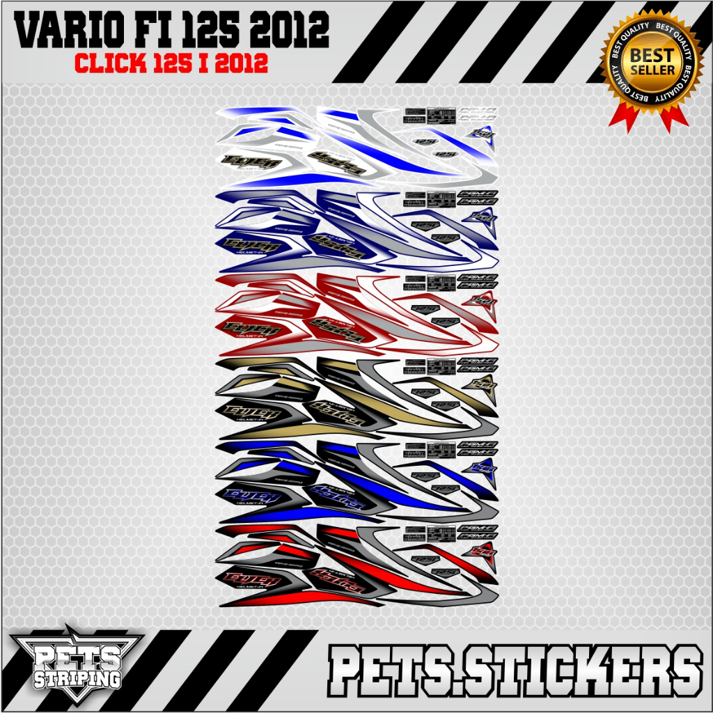 STRIPING VARIO 125 click 125i 2012
