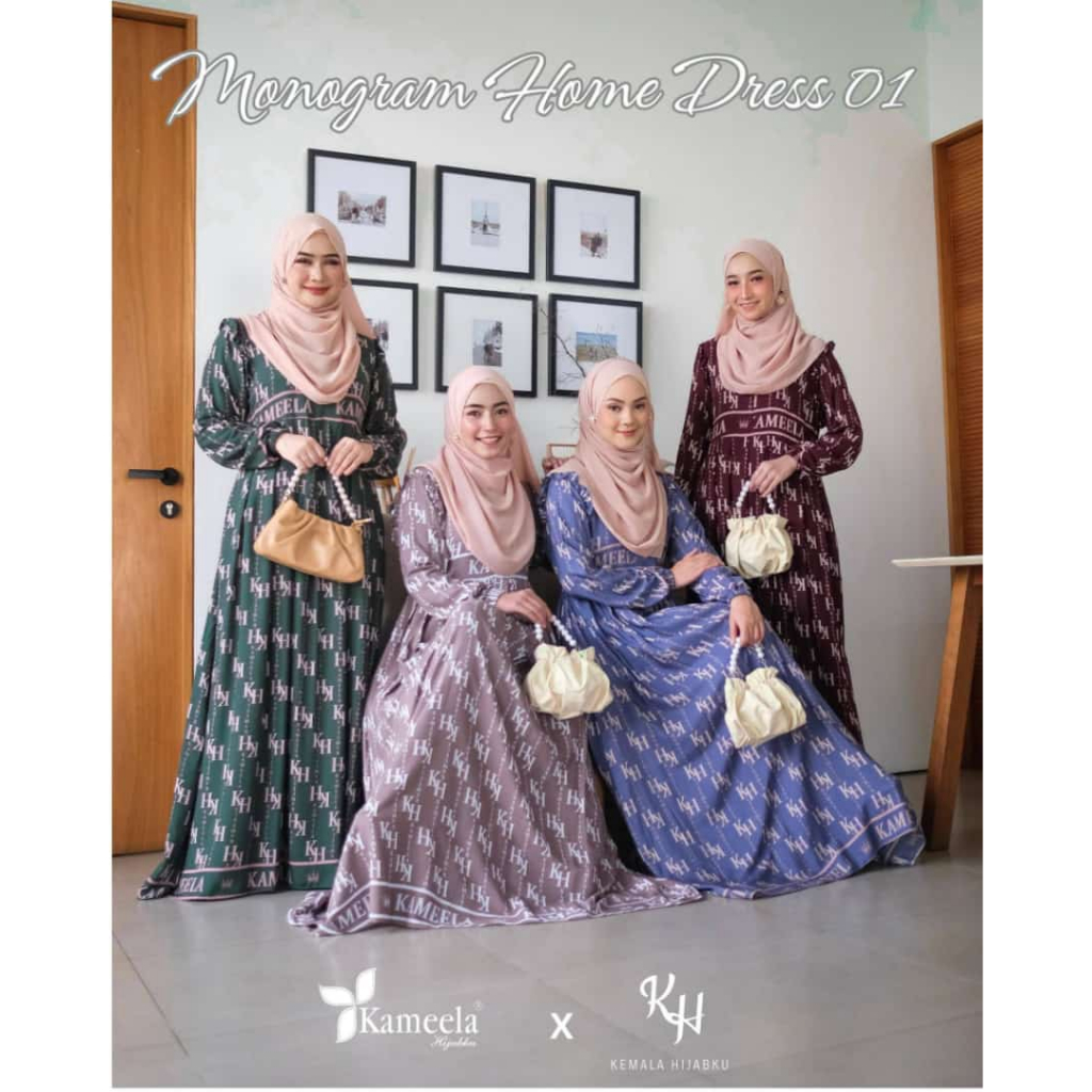 Home dress by kameela Hijabku / KAMEELA HIJABKU Mhd 03 , home dress kameela /  Share:  0 Kameela - M