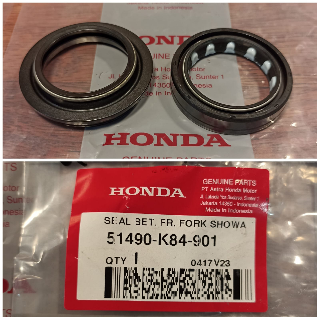 OLISEAL/SEAL SHOCK USD DEPAN CRF 150 ORIGINAL 51490K84901 SEAL SET FORK SHOWA HONDA GENUINE PARTS