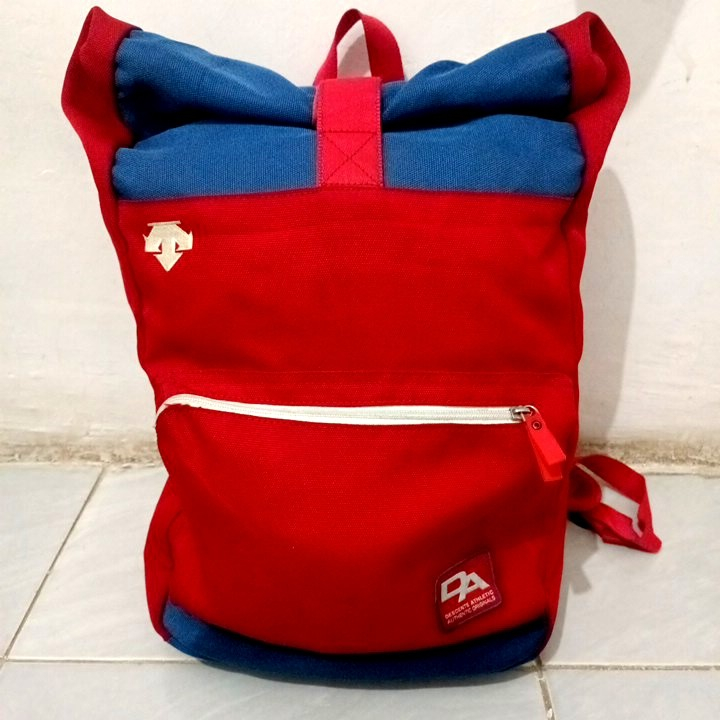 Tas Ransel Descente Red Rolltop