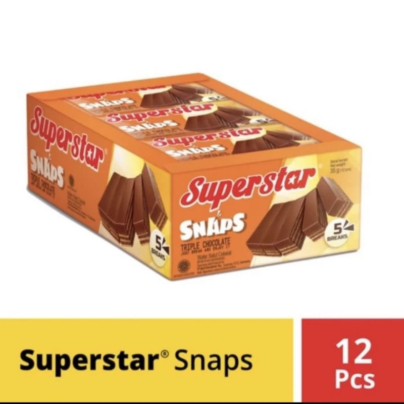 

superstar snaps isi 12pcs