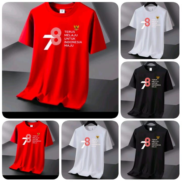 JAKARTA SHOP-BAJU KAOS DISTRO AGUSTUSAN //T-SHIRT DISTRO 78 GARUDA
