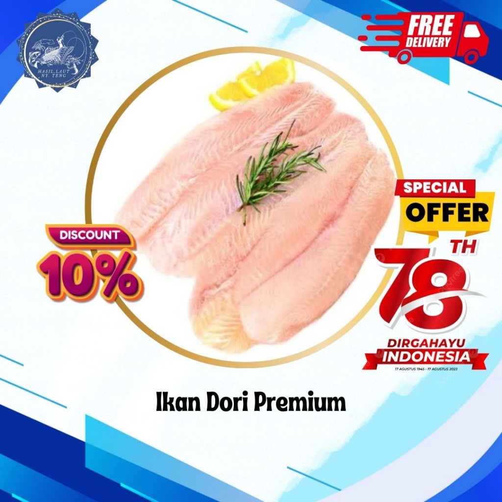 

Dorry Fillet Frozen / Ikan Dori Fillet Beku