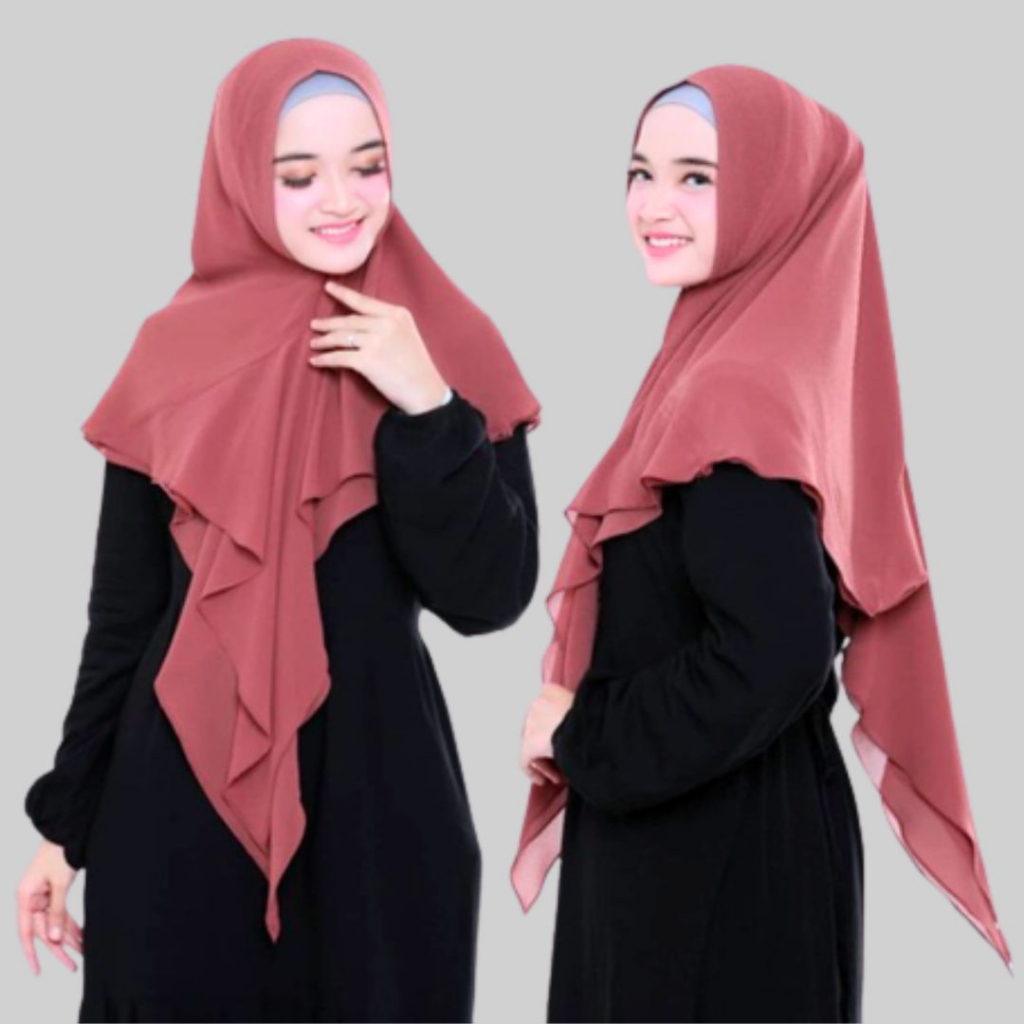 Khimar Razita - Khimar Premium dengan Bahan Cerut Armani Babydoll dan Soft Pad Anthem