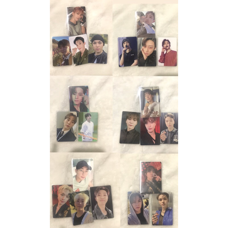 Seventeen photocard bundle (hoshi hiksrot, jeonghan deluxe, wonwoo regal, ld fml, target exclusive