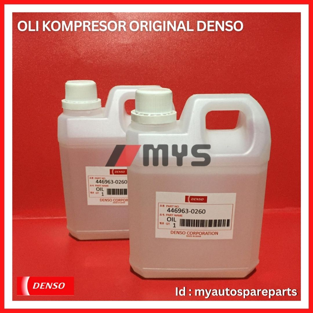 Oli Compressor OLI KOMPRESOR AC MOBIL DENSO ASLI R134