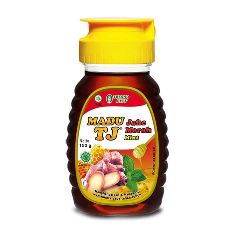 

Madu TJ Jahe Merah Mint 150gr - Menghangatkan & Menjaga Daya Tahan Tubuh