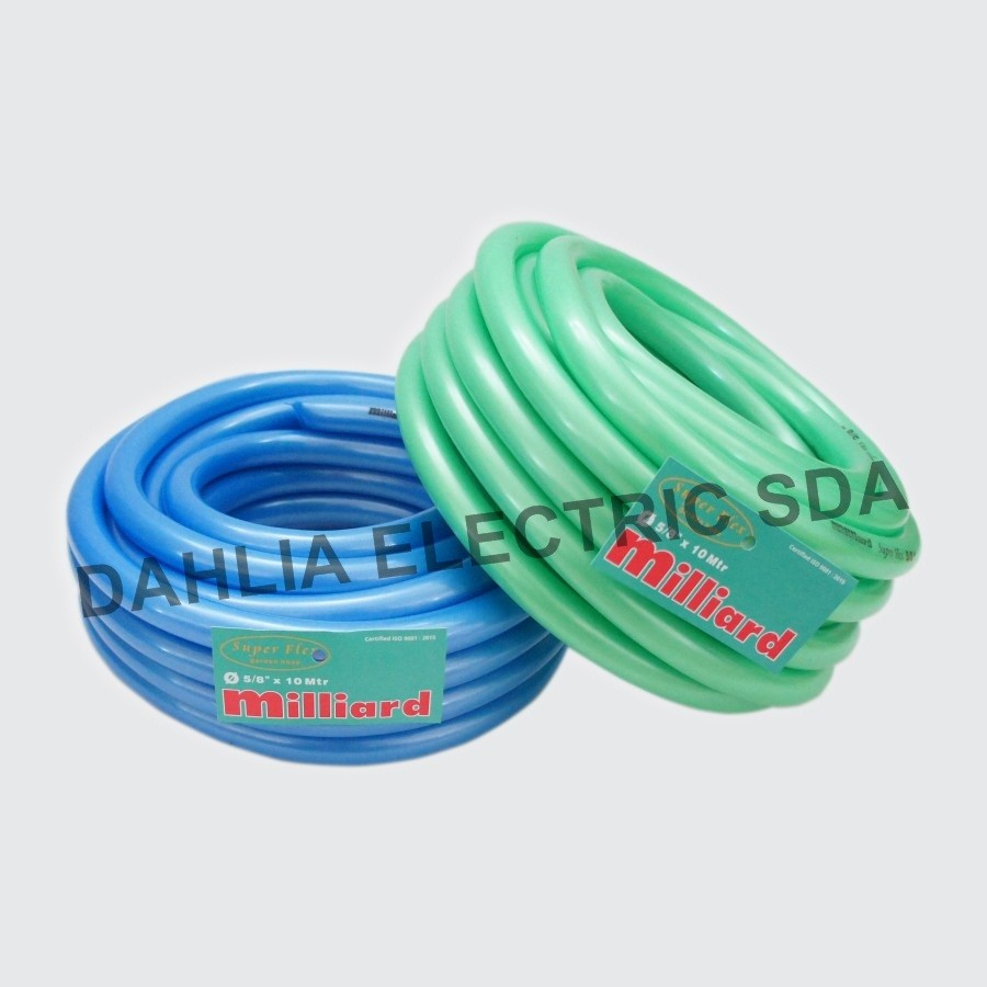 SELANG 5/8 METALIC (SUPER FLEX) MILLIARD ECERAN ( 1 Meter )