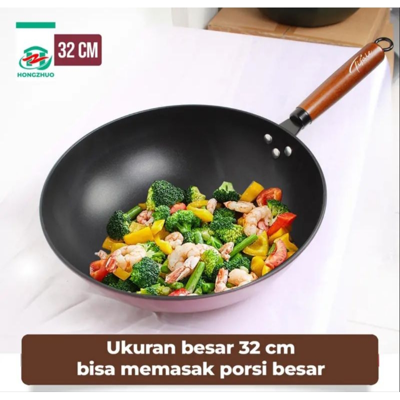 TKIS wajan Anti Lengket ukuran 32 cm model TK 826