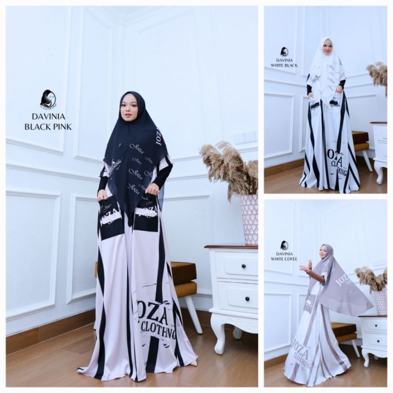 [JOZA CLOTHING] GAMIS SYARI / DRESS SET " DAVINIA SERIES " By Joza Clothing