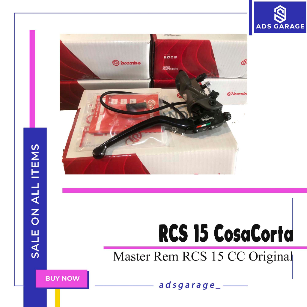 Master Rem BREMBO RCS 15 Corsa Corta