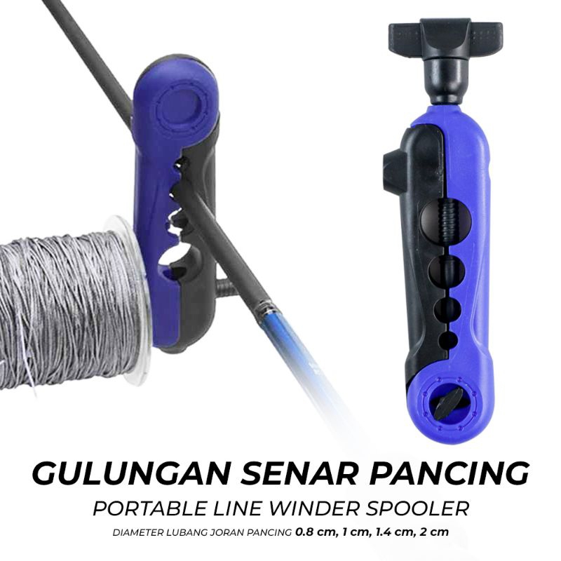 penggulung senar alat gulungan senar pancing line winder spooler gulung senar