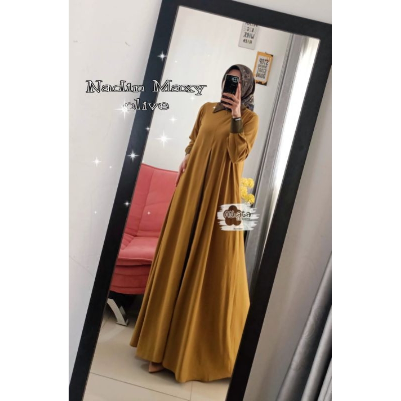 NADIN GAMIS ONLY ORY ATHATA BY DZEE |  MODEL TERBARU  DZEE ORIGINAL | GAMIS POLOS  | FASHION WANITA 