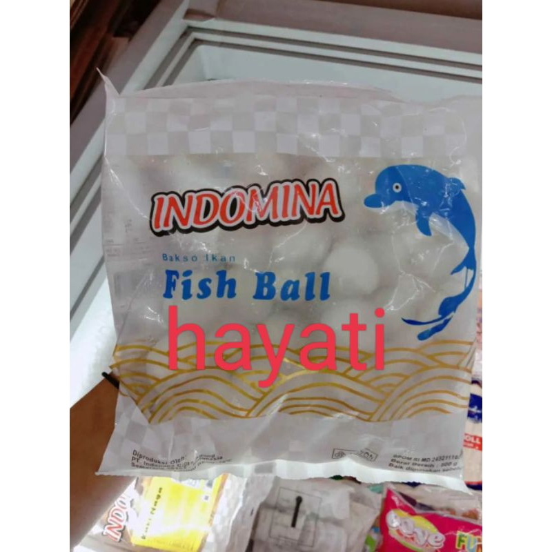 

indomina bakso ikan 500 gr Frozen food