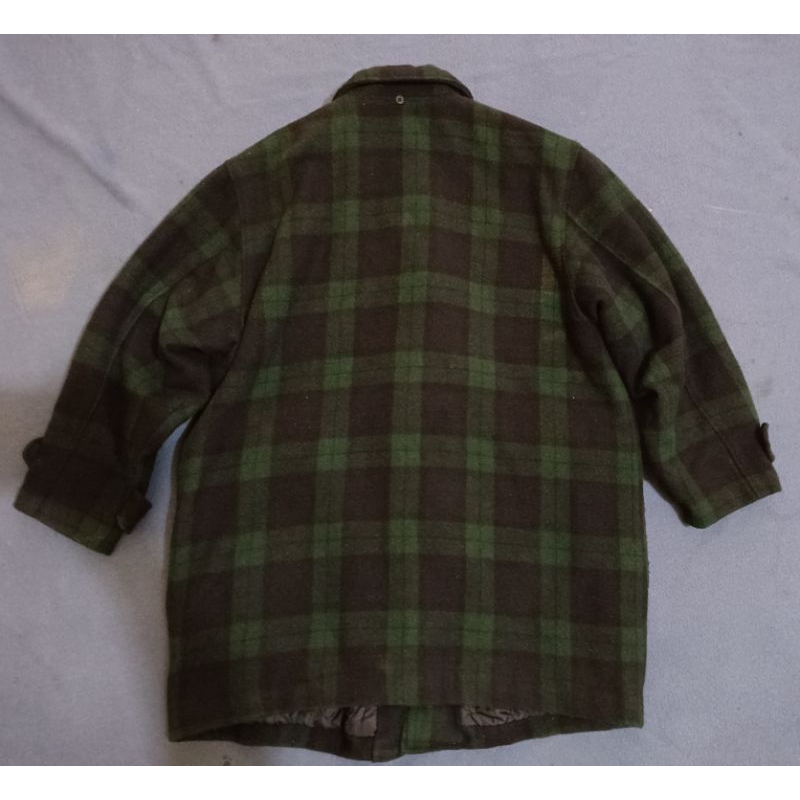 jaket wol tartan(preloved pribadi)