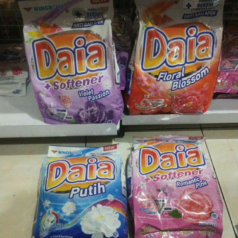 1 pcs Deterjen Daia Jumbo 1.5 kg Daia Cuci Pakaian