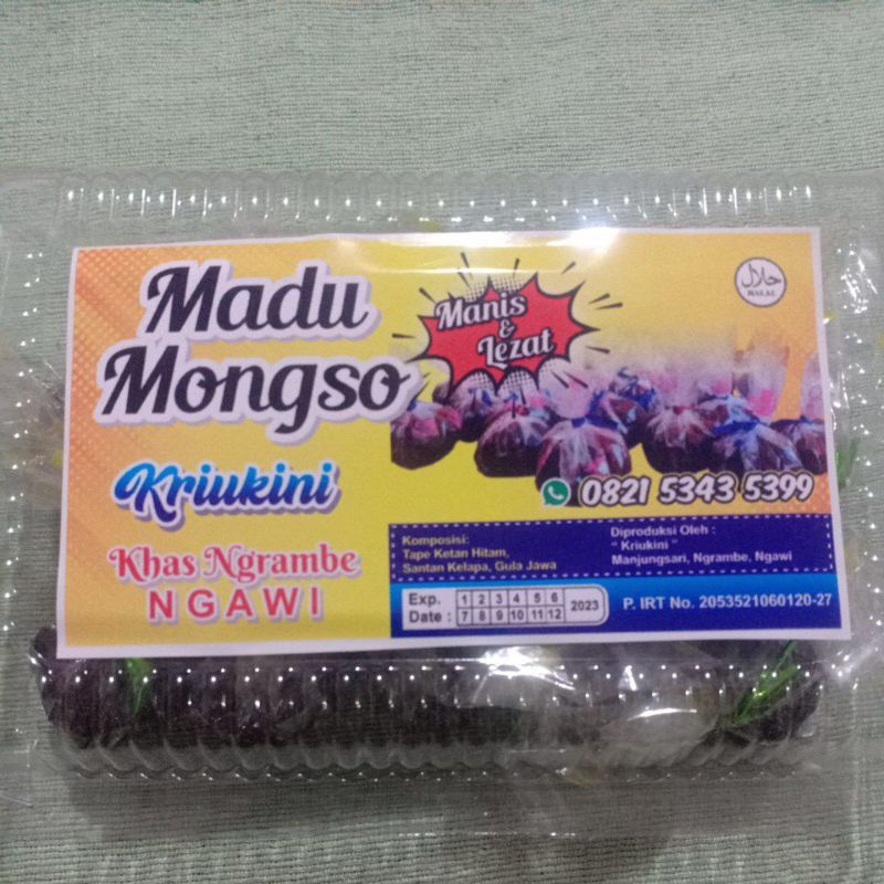 

Madu Mongso Kriukini