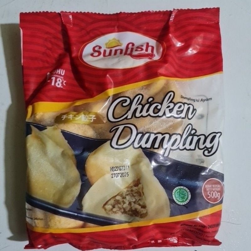 

Sunfish Chicken Dumpling 500gram dan 200gram