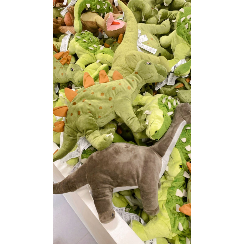 JATTELIK BONEKA DINO IKEA