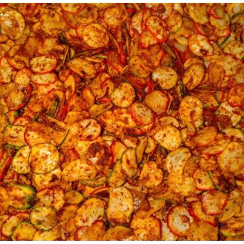 

Kerupuk seblak kering