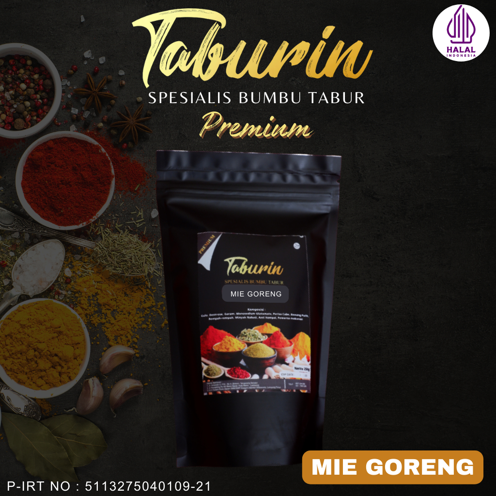 

Bumbu Tabur Premium Kiloan Rasa Mie Goreng 1Kg by Taburin