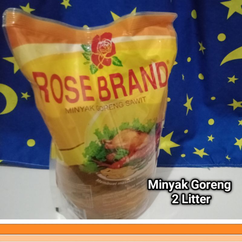 

Minyak Goreng Sawit 2 Litter - Rose Brand ✓