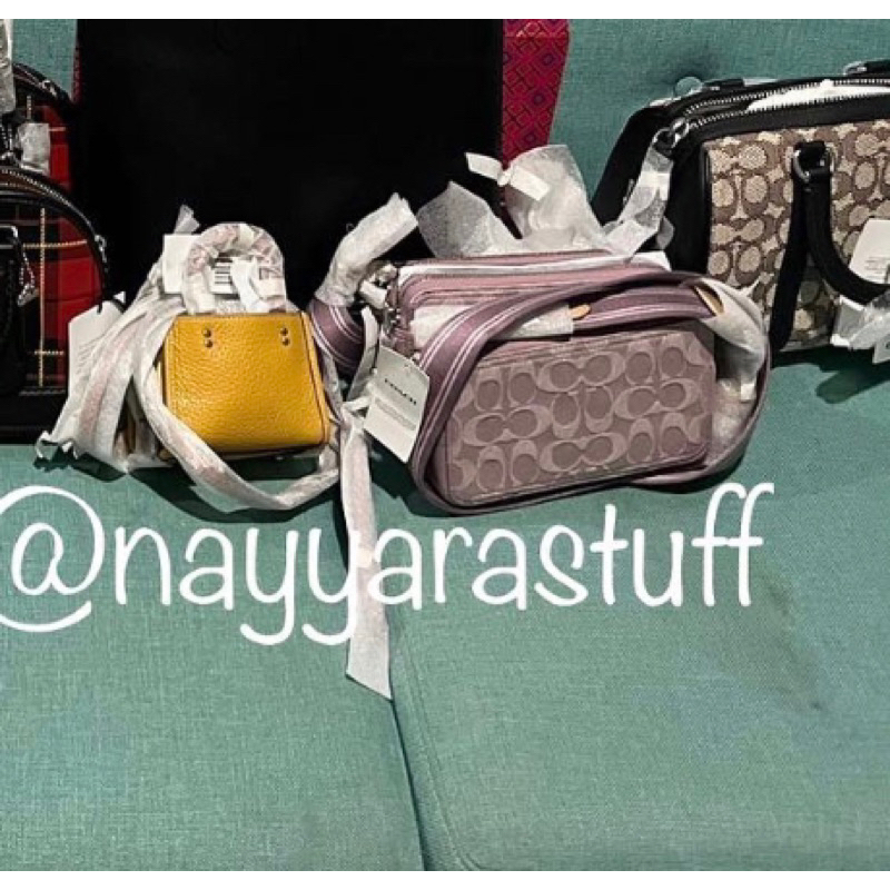 Coach Kira Crossbody Signature Denim (pelunasan)