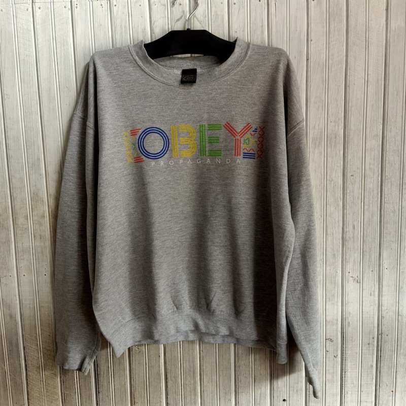 Crewneck Vintage Obey Multicolor