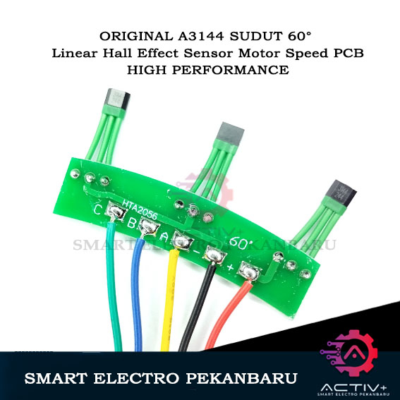 ORIGINAL 3144 SUDUT 60° Linear Hall Effect Sensor Motor Speed PCB A3144 Element OH3144 Y3144 Handle 