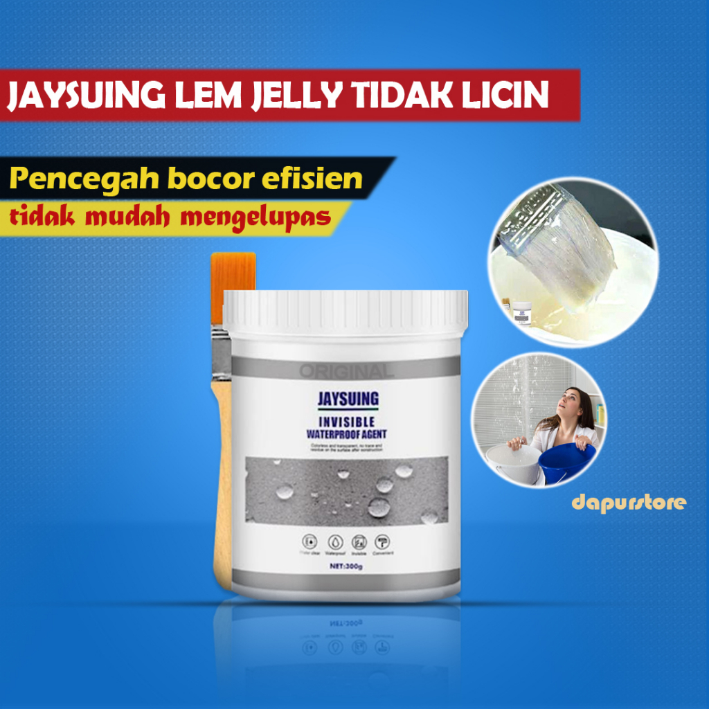 Lem Tembok Retak Anti Bocor Menembus Celah