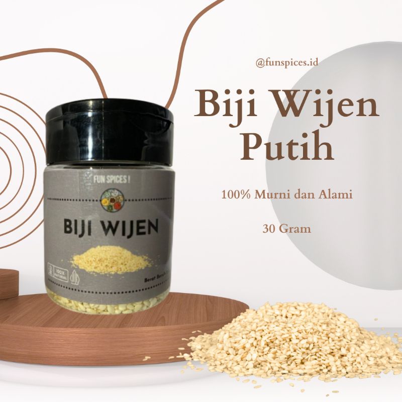 

Biji Wijen Putih / Wijen Putih / Biji Wijen