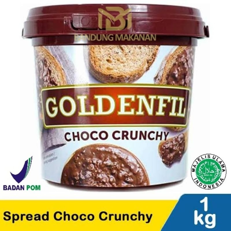 

GOLDENFIL / Collins Choco Crunchy / Spread / Jam - 1kg