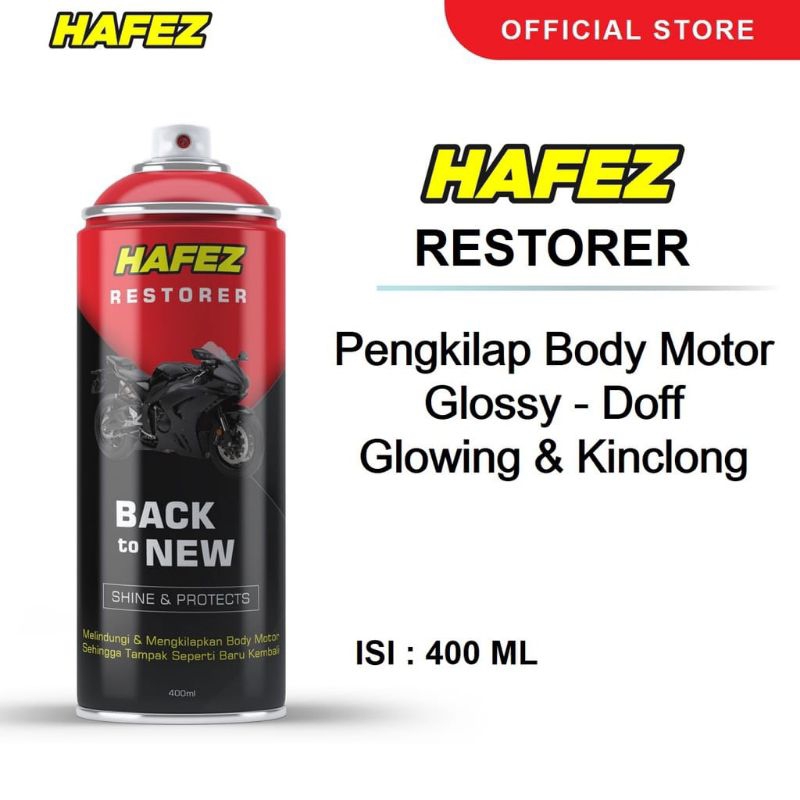 Hafez Restorer Pengkilat Body Motor Pengkilap Body Motor