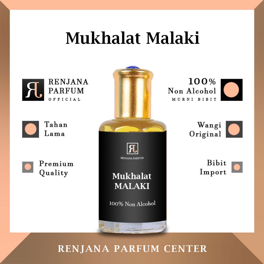 Parfum Minyak Wangi MUKHALAT MALAKI - Non Alkohol