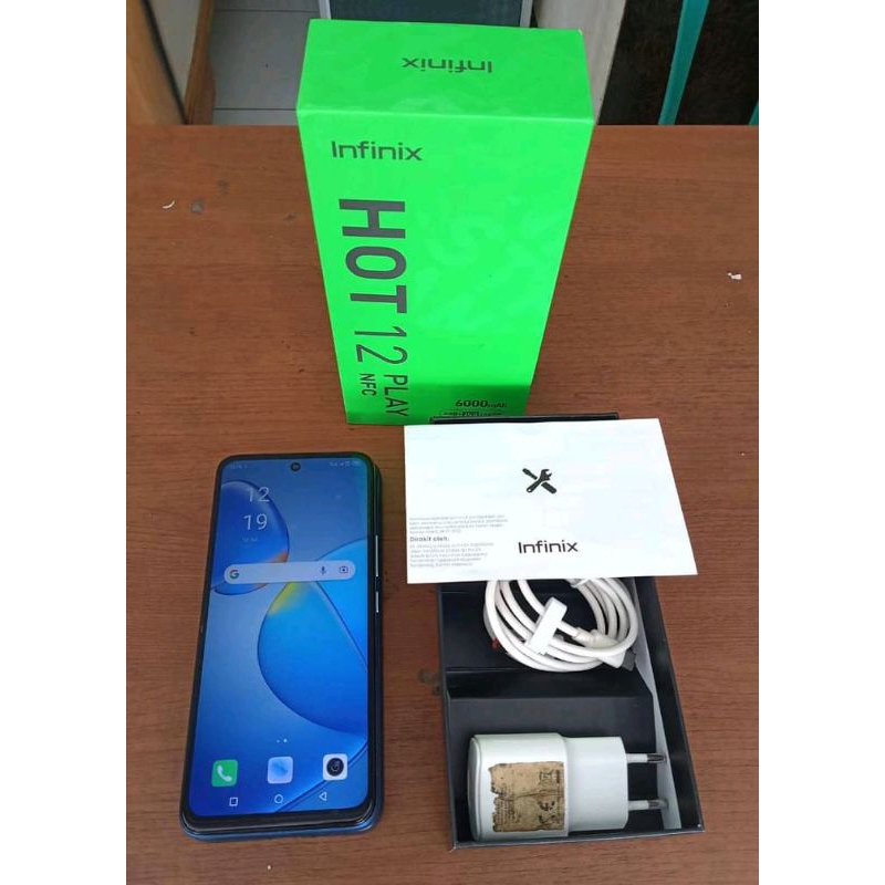 hp infinik hot 12 play seken ram 4/64