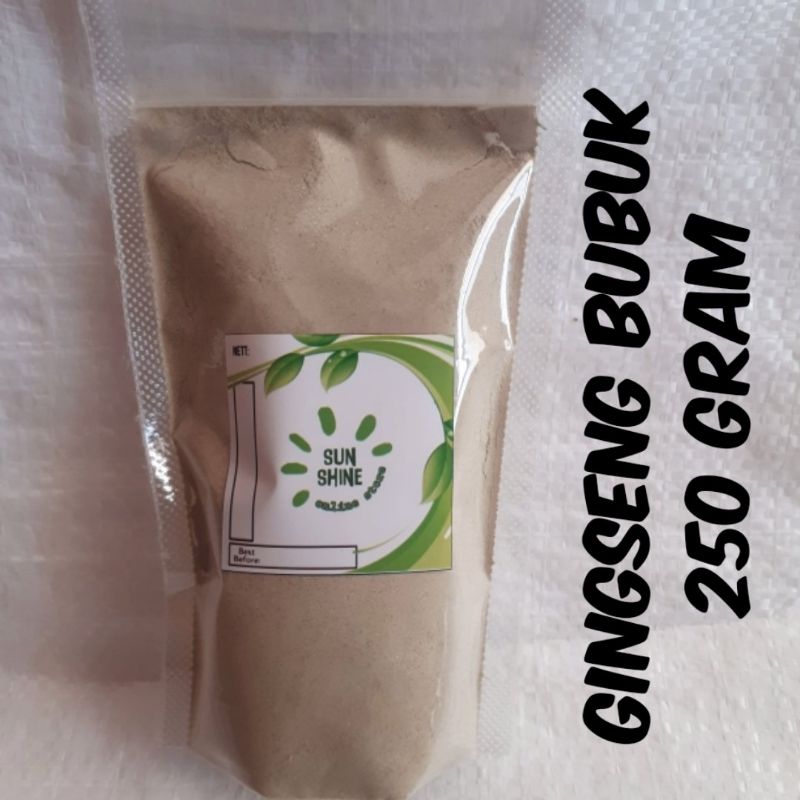 

GINGSENG BUBUK 250 GRAM