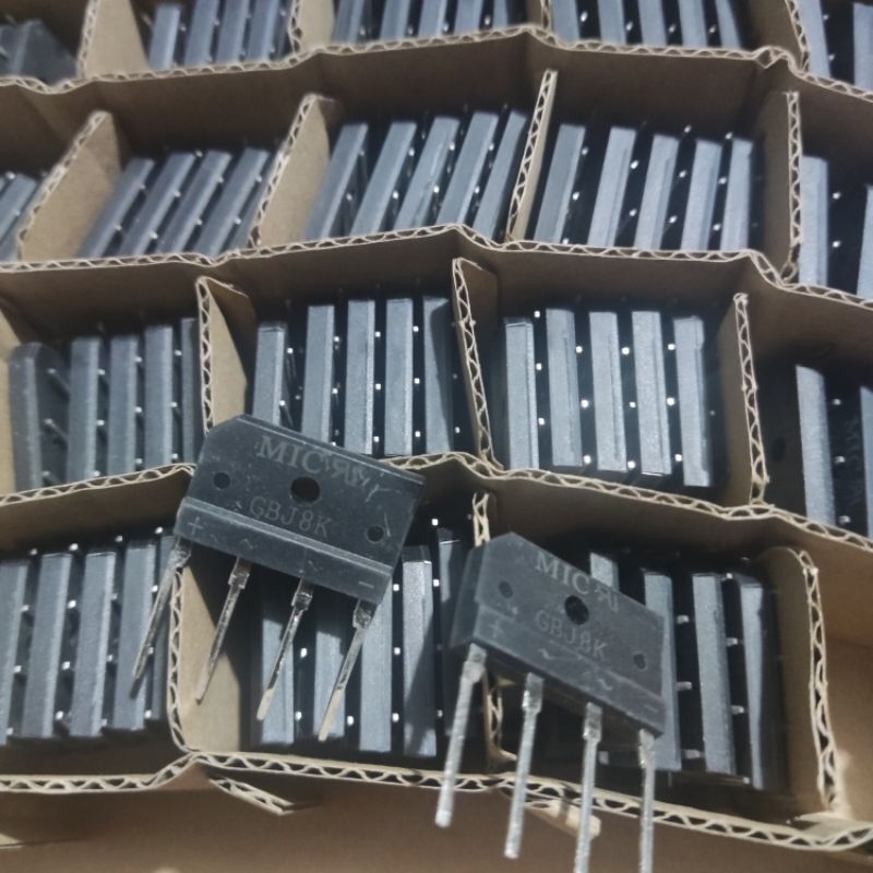 DIODA SISIR 8A 8 AMPERE MIC ORIGINAL / DIODE KIPROK BRIDGE / 2A 5A 6A 8A 10A 25A 35A 50A
