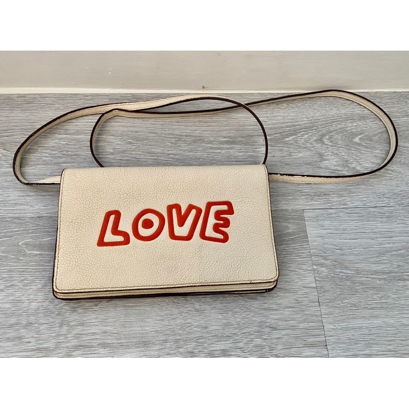 Coach Preloved Sling Clutch by Keith Haring