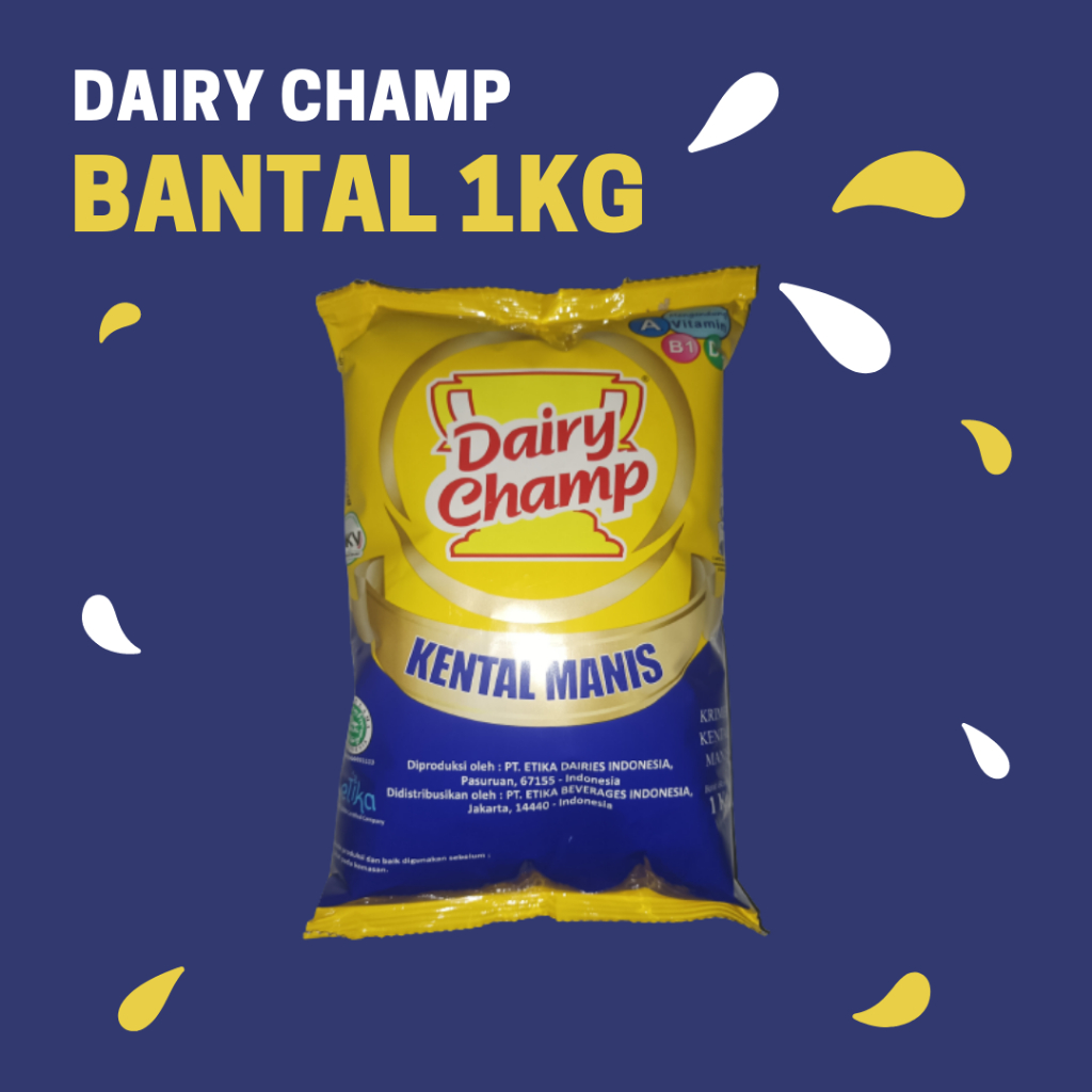 

SUSU KENTAL MANIS SKM DAIRY CHAMP POUCH 1KG