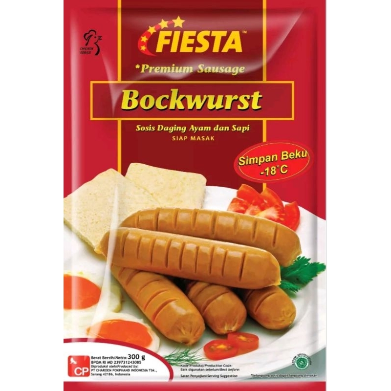 

Fiesta Sosis Bockwurst 300gr